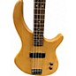 Used Dean Edge 4 String Vintage Natural Electric Bass Guitar