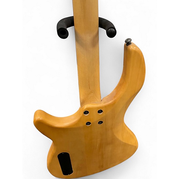 Used Dean Edge 4 String Vintage Natural Electric Bass Guitar