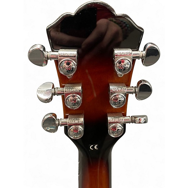 Used Washburn HB15 Sunburst Hollow Body Electric Guitar