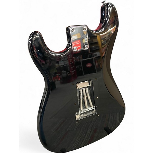 Used New York Pro Stratocaster Black Solid Body Electric Guitar