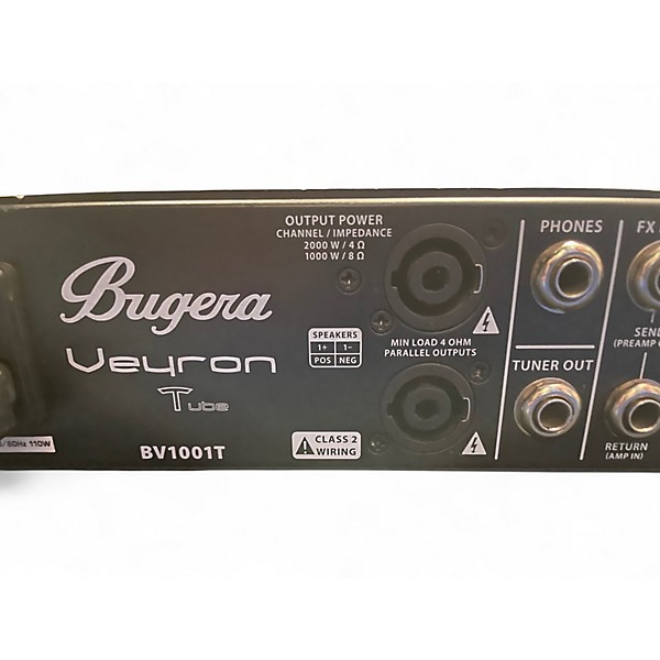 Used Bugera VEYRON B1001T Bass Amp Head
