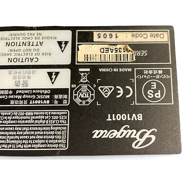 Used Bugera VEYRON B1001T Bass Amp Head