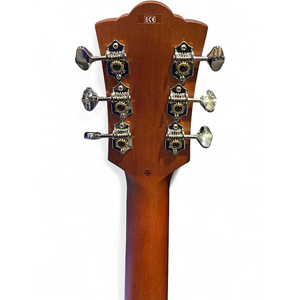 Used Guild OM-240E Natural Acoustic Electric Guitar