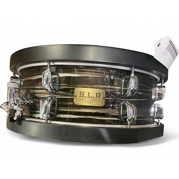 Used TAMA 6 Piece LMP52TLBKSLCO Charcoal Oyster Lacquer Drum Kit