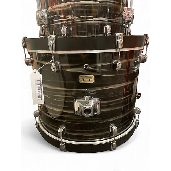 Used TAMA 6 Piece LMP52TLBKSLCO Charcoal Oyster Lacquer Drum Kit
