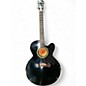 Vintage 1997 Gibson EC10 STANDARD Black Acoustic Electric Guitar thumbnail