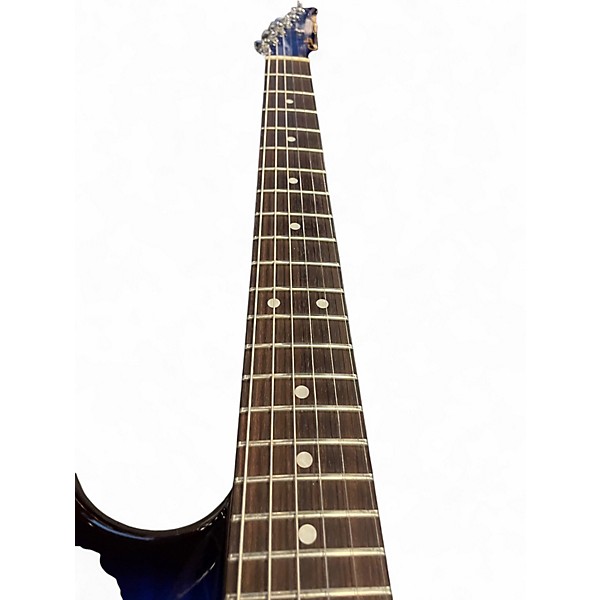 Used G&L LEGACY HH RMC Blue Burst Solid Body Electric Guitar