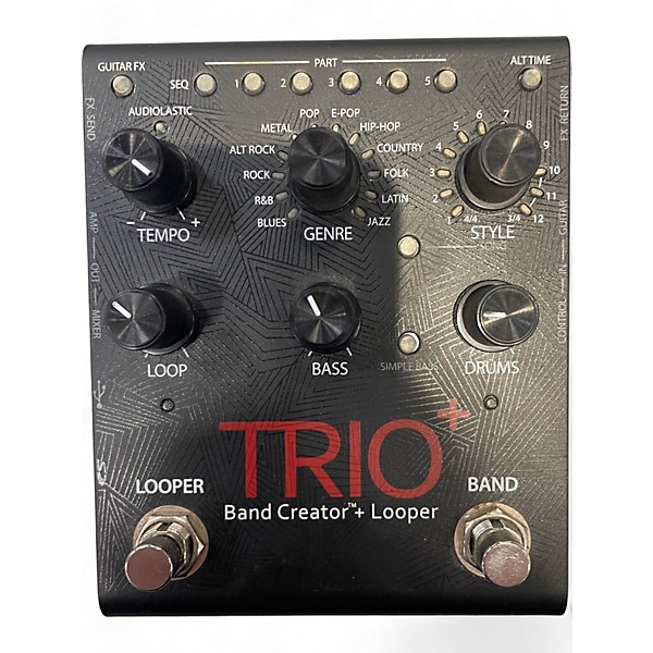 Used DigiTech Trio+ Band Creator Plus Looper Pedal