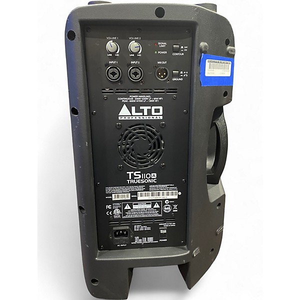 Used Alto TS110A 10in 2-Way 600W Powered Speaker