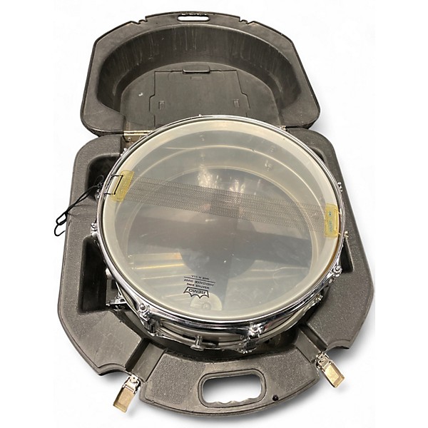 Vintage 1980s Ludwig 14X5 Acrolite Snare Chrome Silver Drum