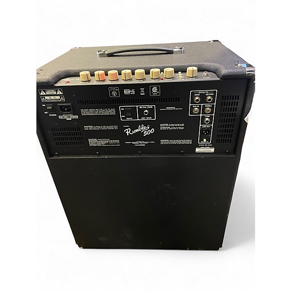 Used Fender rumble 500 Bass Combo Amp