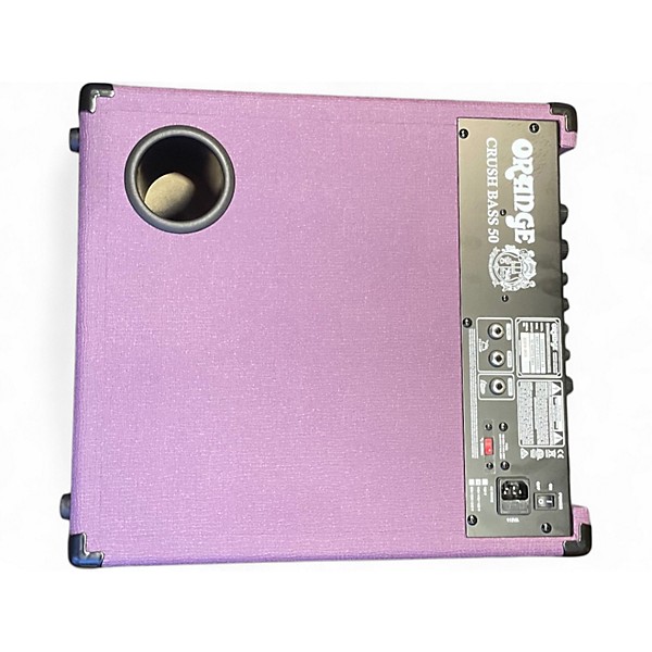 Used Orange Amplifiers CRUSH 50 Glenn Hughes Limited Edition Bass Combo Amp