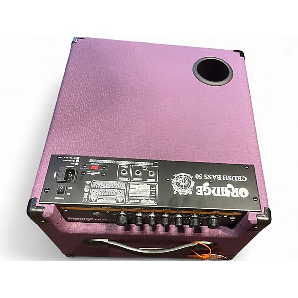 Used Orange Amplifiers CRUSH 50 Glenn Hughes Limited Edition Bass Combo Amp