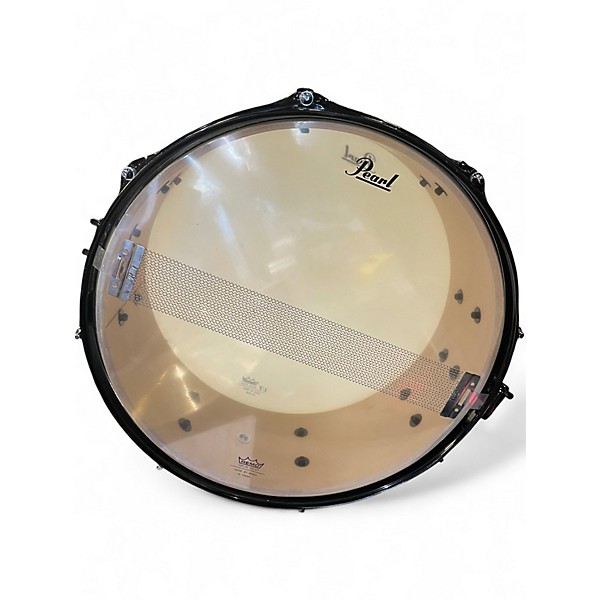 Used Pearl 6.5X14 Limited Artisan II Snare Black Drum