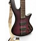 Used Schecter Guitar Research Studio 4 Purple Burst Electric Bass Guitar