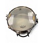 Used Mapex 14in Black Panther Persuader Snare Hammered Brass Antique Nickel Plated Drum