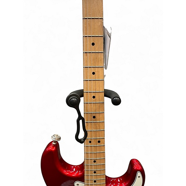 Used Squier Contemporary Stratocaster DARK METALLIC RED Solid Body Electric Guitar