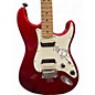Used Squier Contemporary Stratocaster DARK METALLIC RED Solid Body Electric Guitar