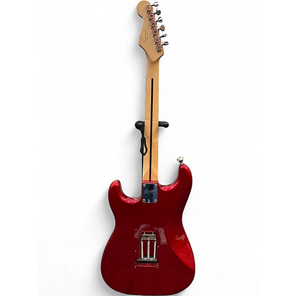 Used Squier Contemporary Stratocaster DARK METALLIC RED Solid Body Electric Guitar