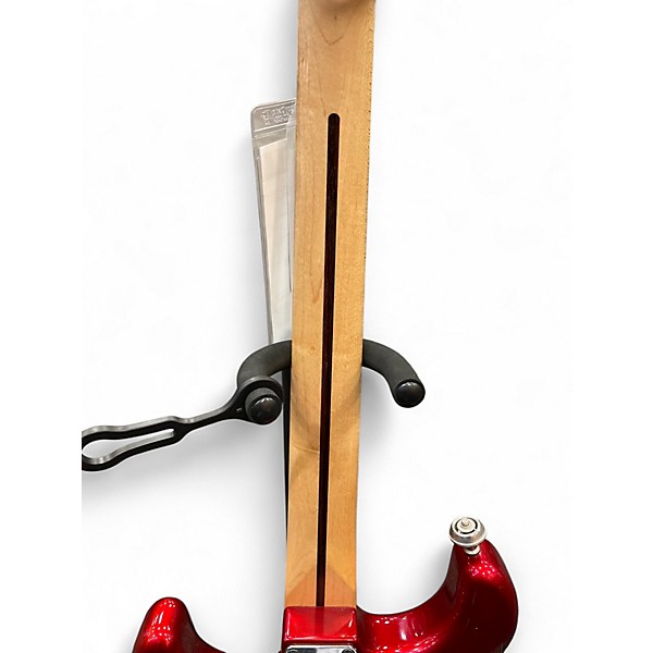 Used Squier Contemporary Stratocaster DARK METALLIC RED Solid Body Electric Guitar