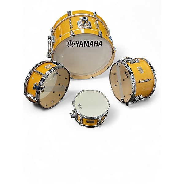 Used Yamaha 4 Piece STAGE CUSTOM HIP 4 Natural Drum Kit