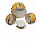 Used Yamaha 4 Piece STAGE CUSTOM HIP 4 Natural Drum Kit