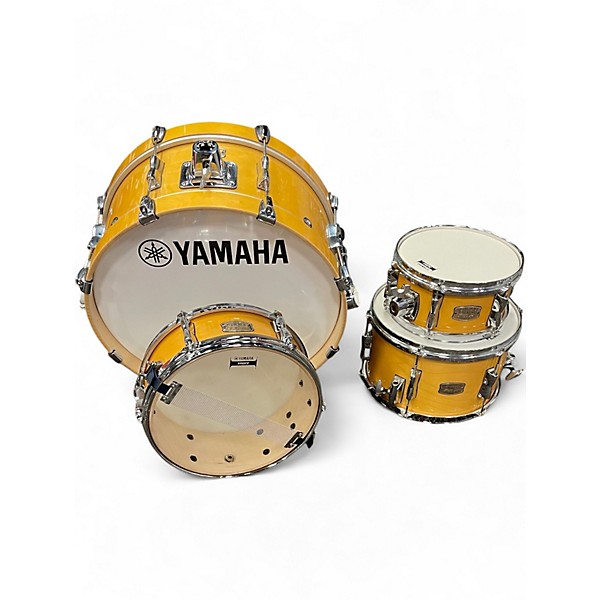 Used Yamaha 4 Piece STAGE CUSTOM HIP 4 Natural Drum Kit