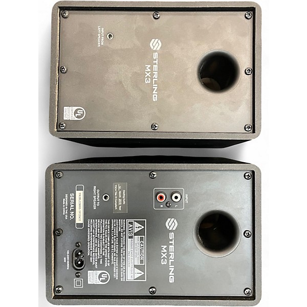 Used Sterling Audio MX3 Pair Powered Monitor