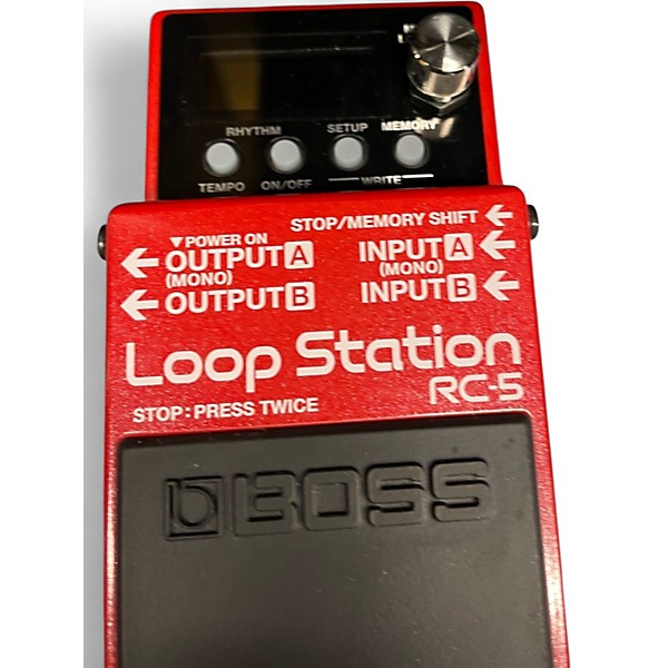 Used BOSS RC5 Loop Station Pedal