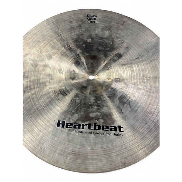 Used Heartbeat 17in STUDIO THIN CRASH Cymbal