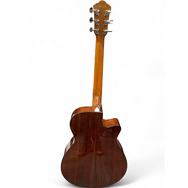 Used Ibanez AEG58L Honey Burst Acoustic Electric Guitar