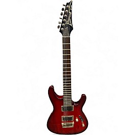 Used Ibanez S421 S Series Crimson Red Trans Solid Body Electric Guitar
