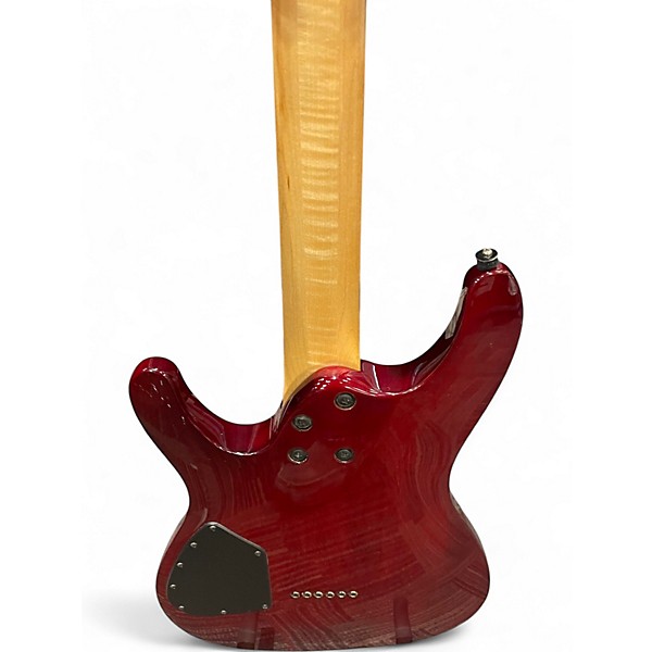 Used Ibanez S421 S Series Crimson Red Trans Solid Body Electric Guitar