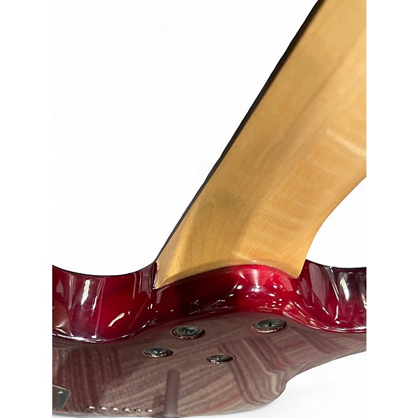 Used Ibanez S421 S Series Crimson Red Trans Solid Body Electric Guitar