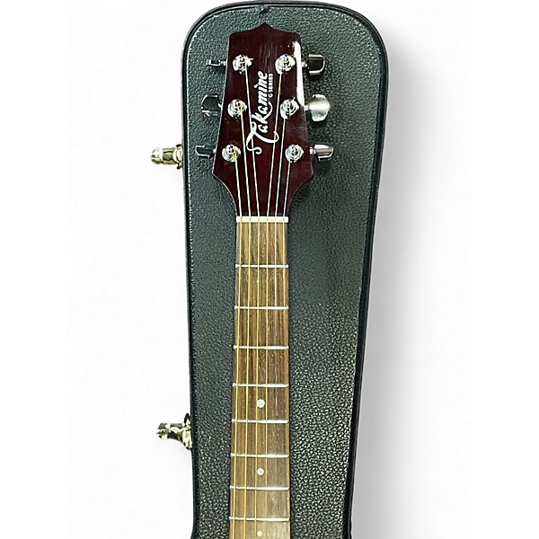Used Takamine G260C Wine Red Acoustic Electric Guitar