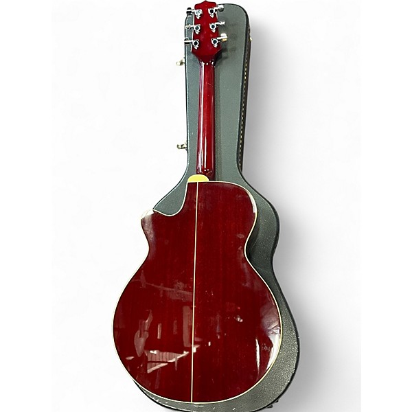 Used Takamine G260C Wine Red Acoustic Electric Guitar