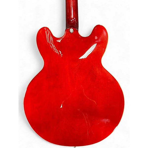 Used Epiphone Inspired By Gibson ES 335 ES335 Cherry Hollow Body Electric Guitar
