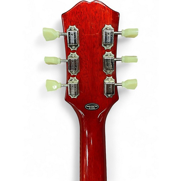 Used Epiphone Inspired By Gibson ES 335 ES335 Cherry Hollow Body Electric Guitar