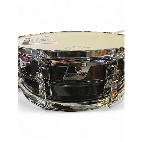 Used Ludwig 14in black galaxy Black Drum