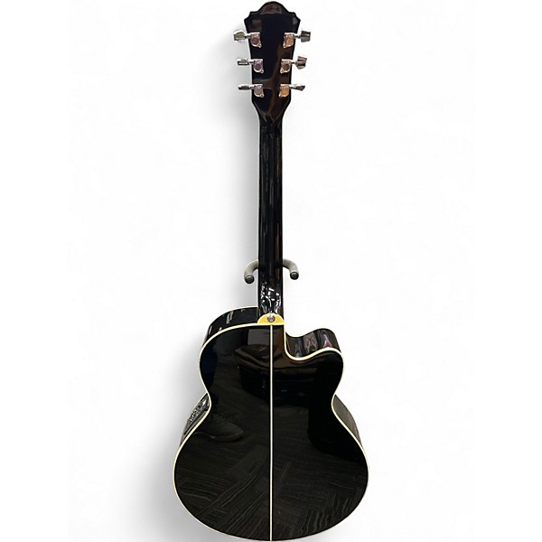 Used Ibanez AEL10LE Black Acoustic Electric Guitar