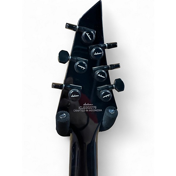 Used Jackson Chris Broderick Soloist HT6 Gloss Black Solid Body Electric Guitar