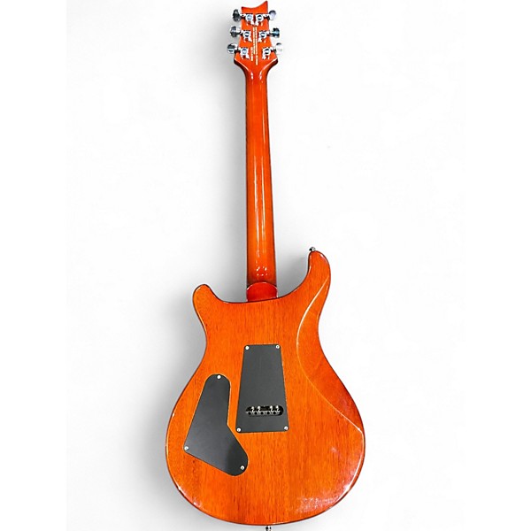 Used PRS SE Custom 24 Amber Solid Body Electric Guitar
