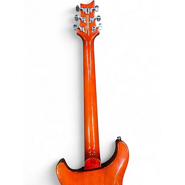 Used PRS SE Custom 24 Amber Solid Body Electric Guitar