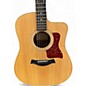 Used Taylor 210CE Natural Acoustic Electric Guitar