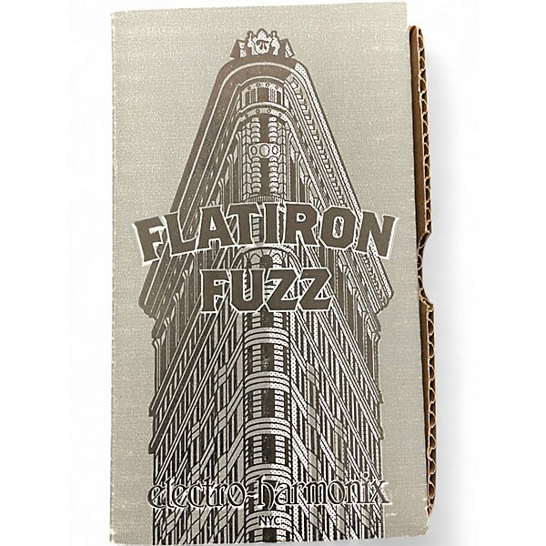 Used Electro-Harmonix Flatiron Fuzz Effect Pedal