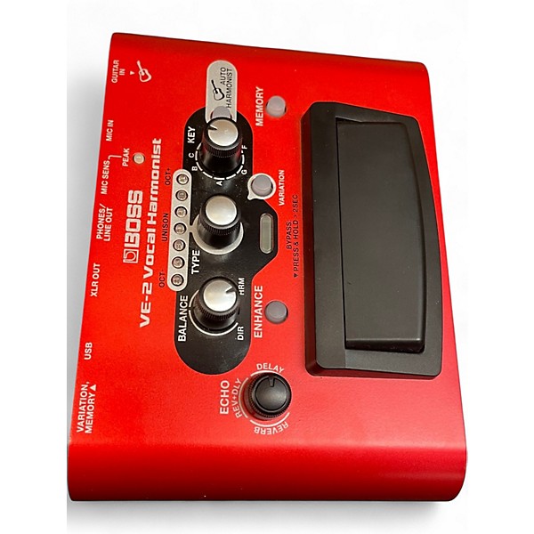 Used BOSS VE2 Vocal Harmonist Effect Processor