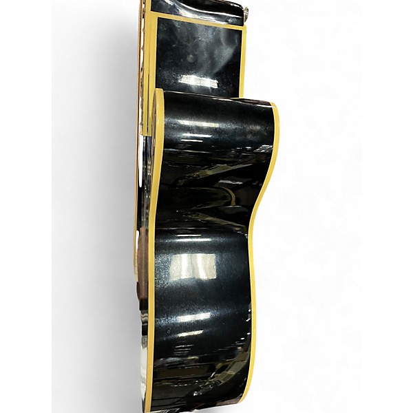 Used Ibanez AEB 5E Black Acoustic Bass Guitar