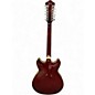 Used Ibanez AS7312 12 String Artcore Maroon Hollow Body Electric Guitar