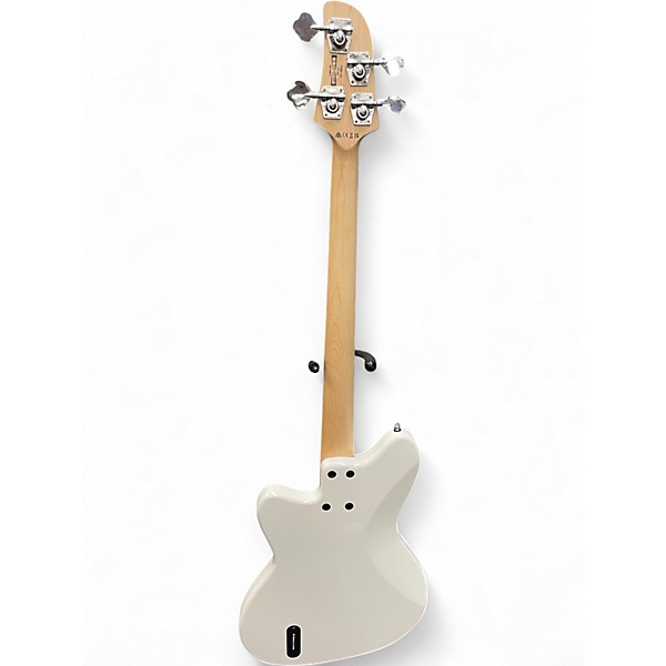 Used Ibanez TMB100 Classic White Electric Bass Guitar