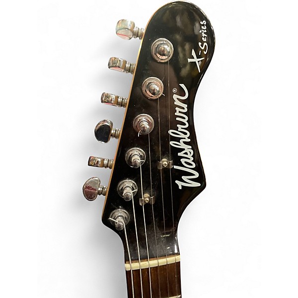 Used Washburn X SERIES Gray Solid Body Electric Guitar